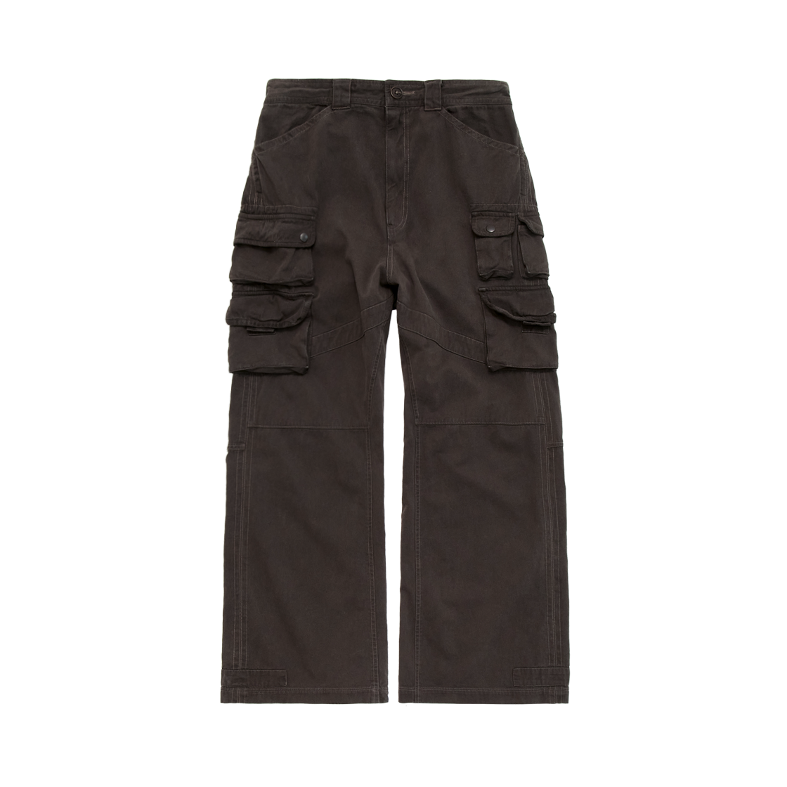 Polyteru - Vintage Multi Cargo Pants (Mud) product image 1 | TRAB K-Fashion Australia