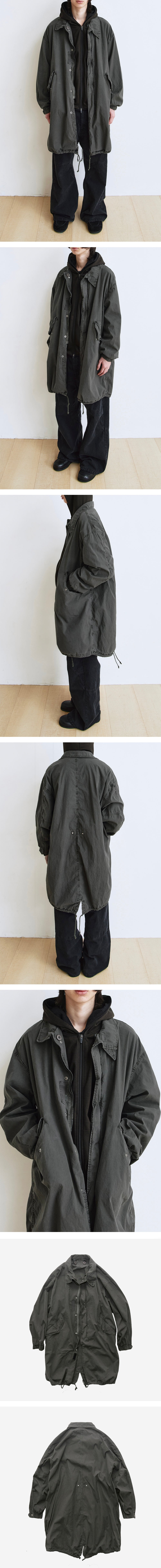 Polyteru - Dell Parka (Sage Gray) product image 2 | TRAB K-Fashion Australia