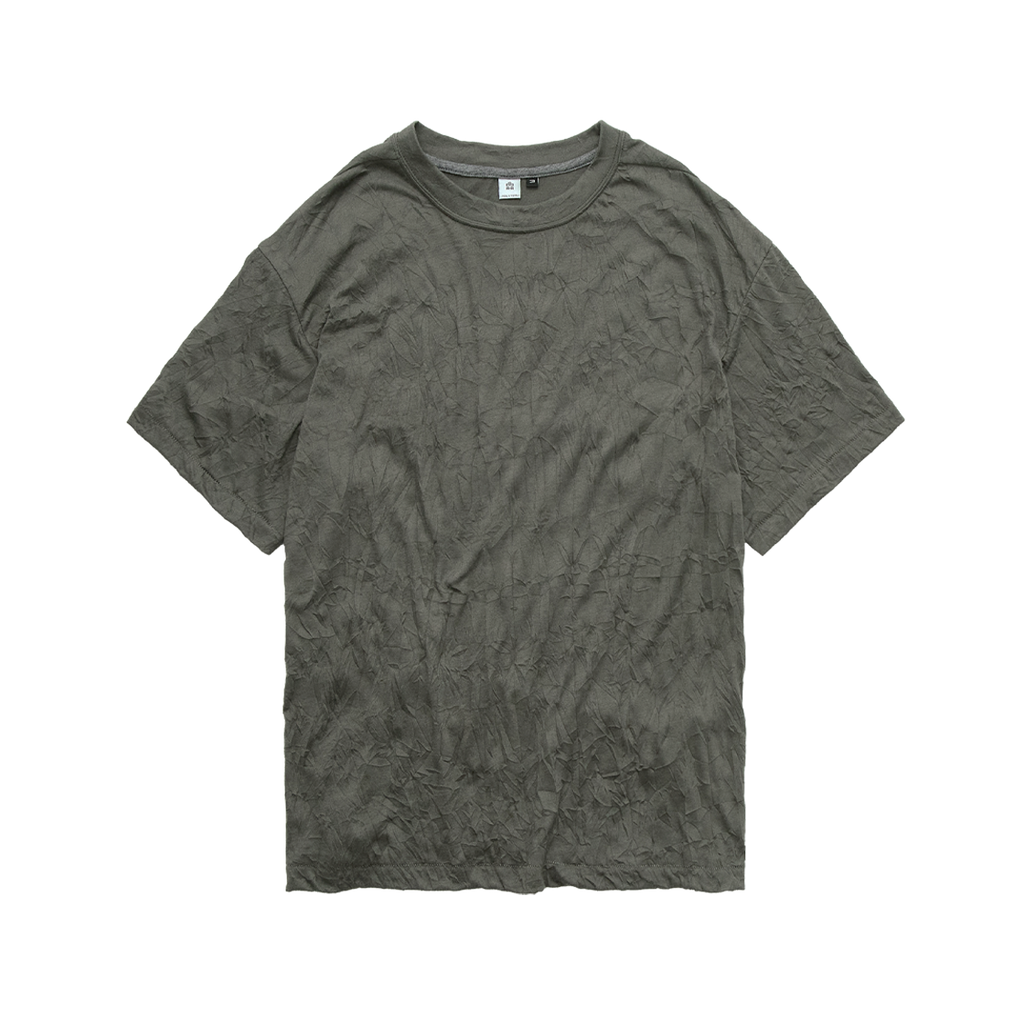 Polyteru - Creased (T-Shirt Sage) product image 1 | TRAB K-Fashion Australia