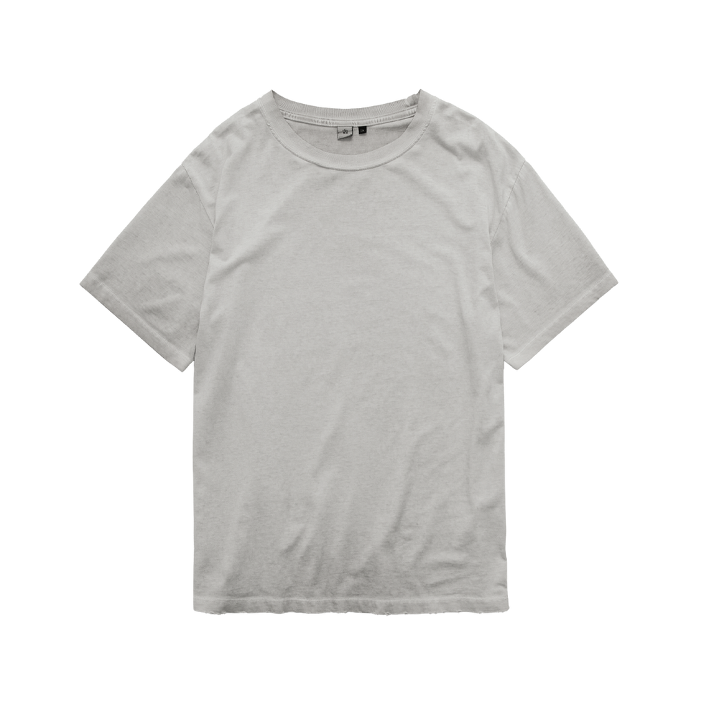 Polyteru - Fog 1/2 Tee Hard Washed (Light Gray) product image 1 | TRAB K-Fashion Australia