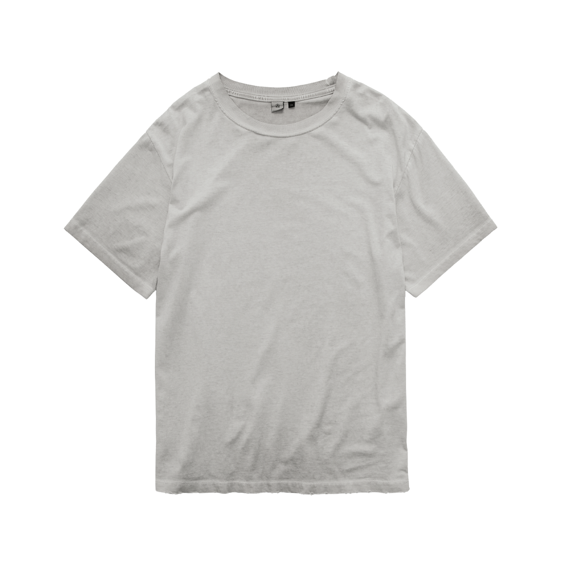 Polyteru - Fog 1/2 Tee Hard Washed (Light Gray) product image 1 | TRAB K-Fashion Australia