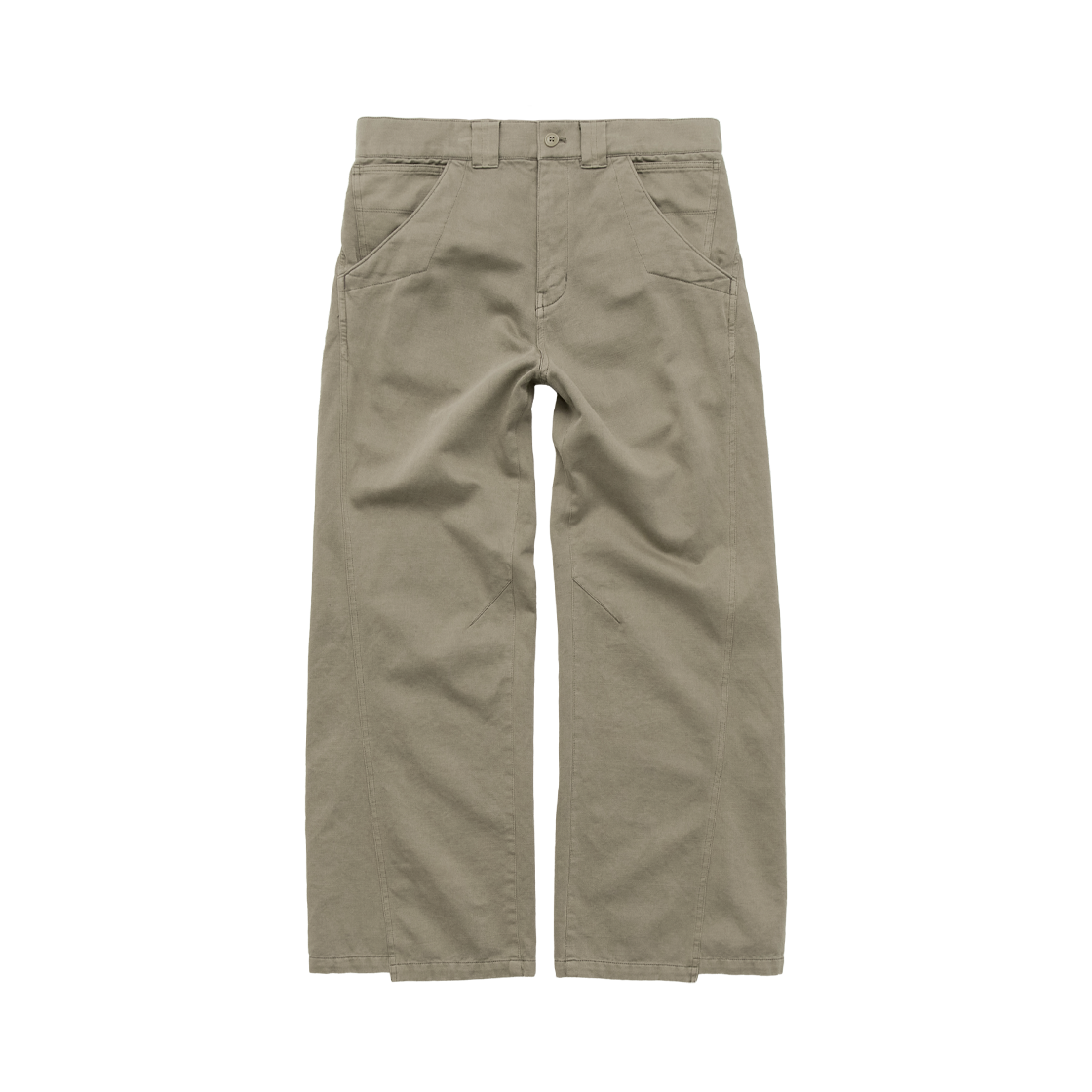 Polyteru - Slash Officer Pants (Beige) product image 1 | TRAB K-Fashion Australia