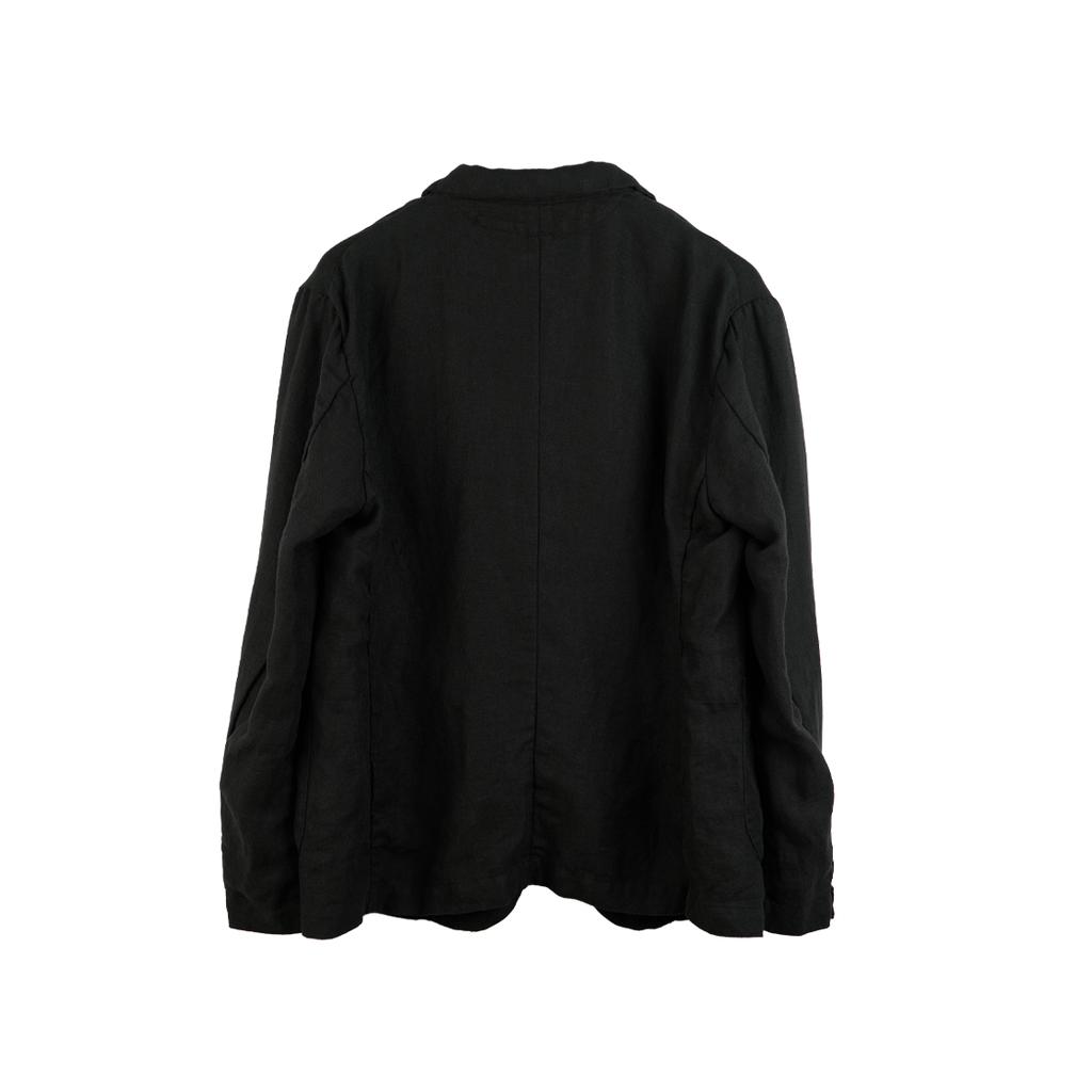 Polyteru - Linen Blazer (Black) product image 2 | TRAB K-Fashion Australia