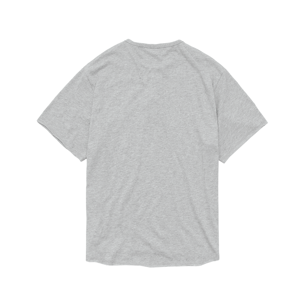 Polyteru - 1/2 Henley Neck T-Shirt 3% (Melange Gray) product image 2 | TRAB K-Fashion Australia