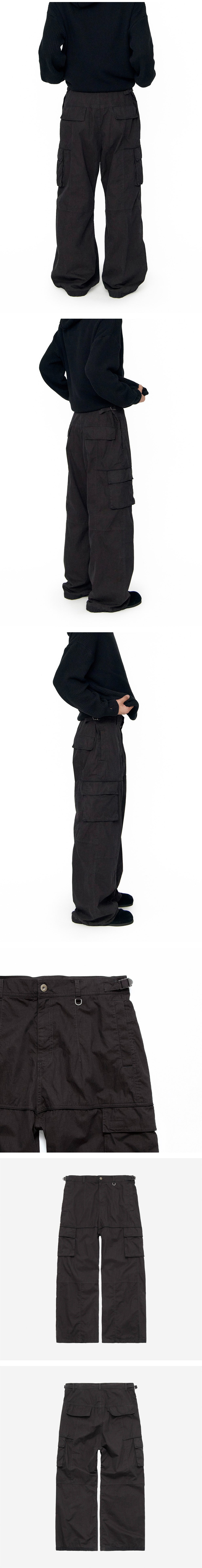 Polyteru - Division Cargo Pants (Purple Charcoal) product image 4 | TRAB K-Fashion Australia