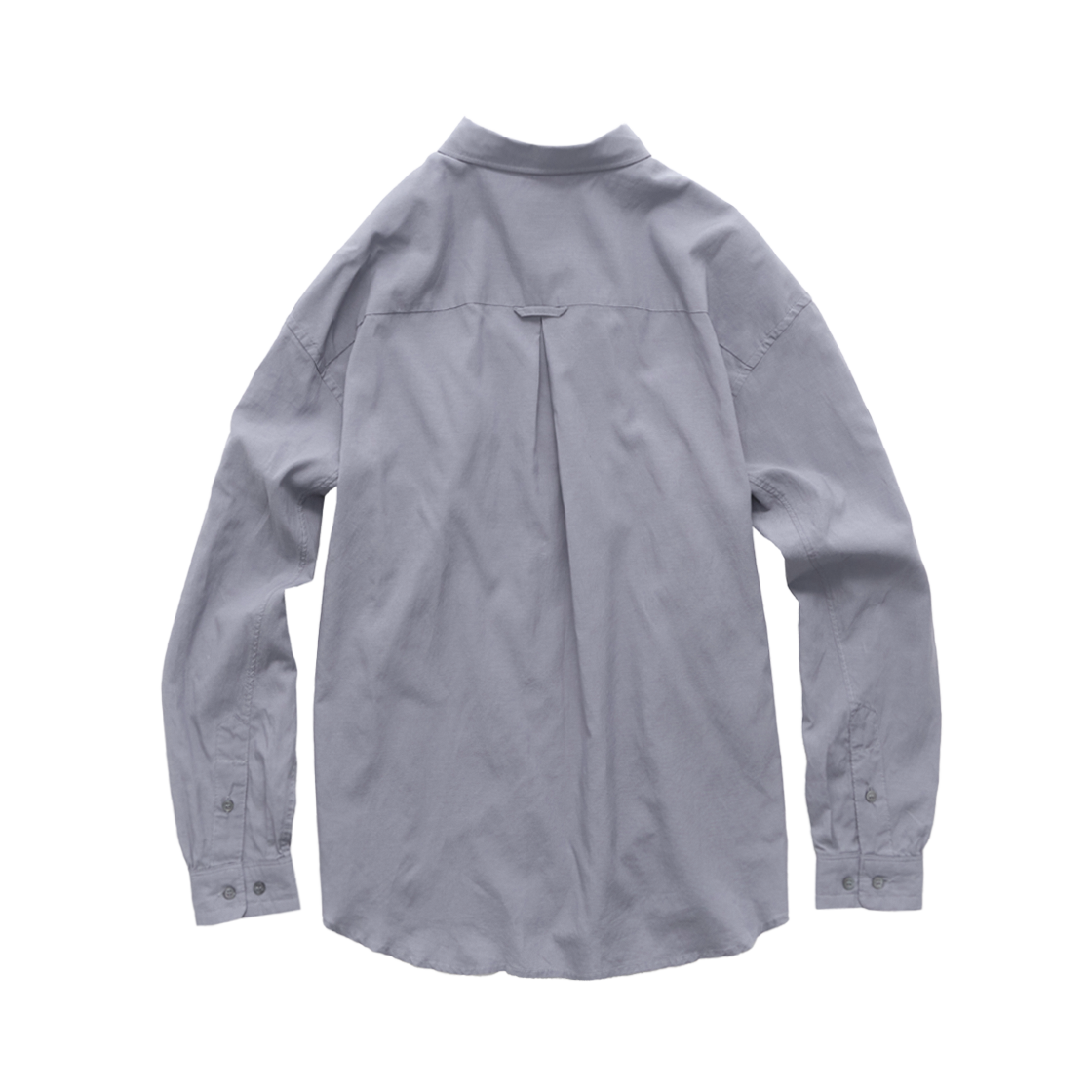 Polyteru - Tenco Loosed Shirt 2.0 Mid (Blue Gray) product image 1 | TRAB K-Fashion Australia
