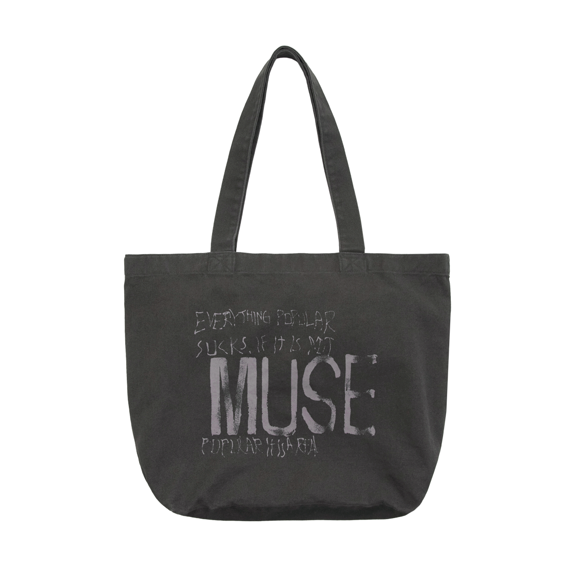 Polyteru - 1011 Marka Muse Canvas Bag (Charcoal) product image 1 | TRAB K-Fashion Australia