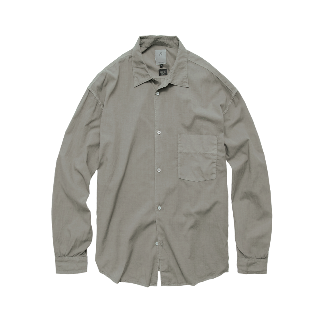 Polyteru - Tenco Loosed Shirt 2.0 (Light Sage) product image 1 | TRAB K-Fashion Australia