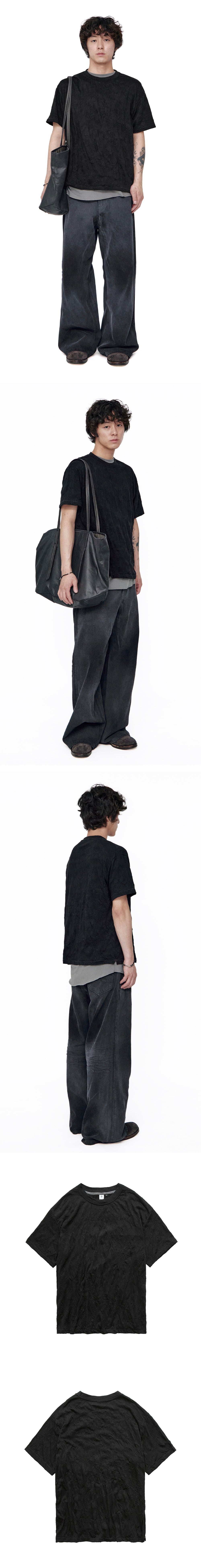 Polyteru - Creased (T-Shirt Black) product image 3 | TRAB K-Fashion Australia