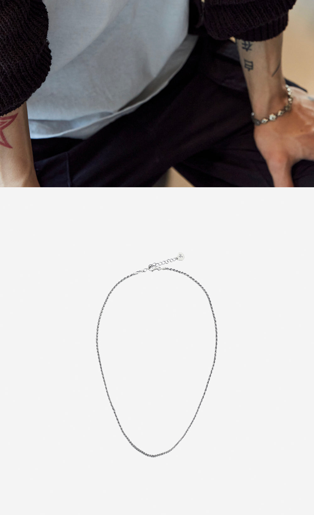 Polyteru - 925 Silver Neck (Chain 001) product image 2 | TRAB K-Fashion Australia