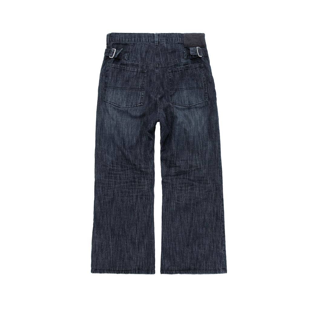 Polyteru - Loosed Aged Jeans (Dark Indigo) product image 2 | TRAB K-Fashion Australia