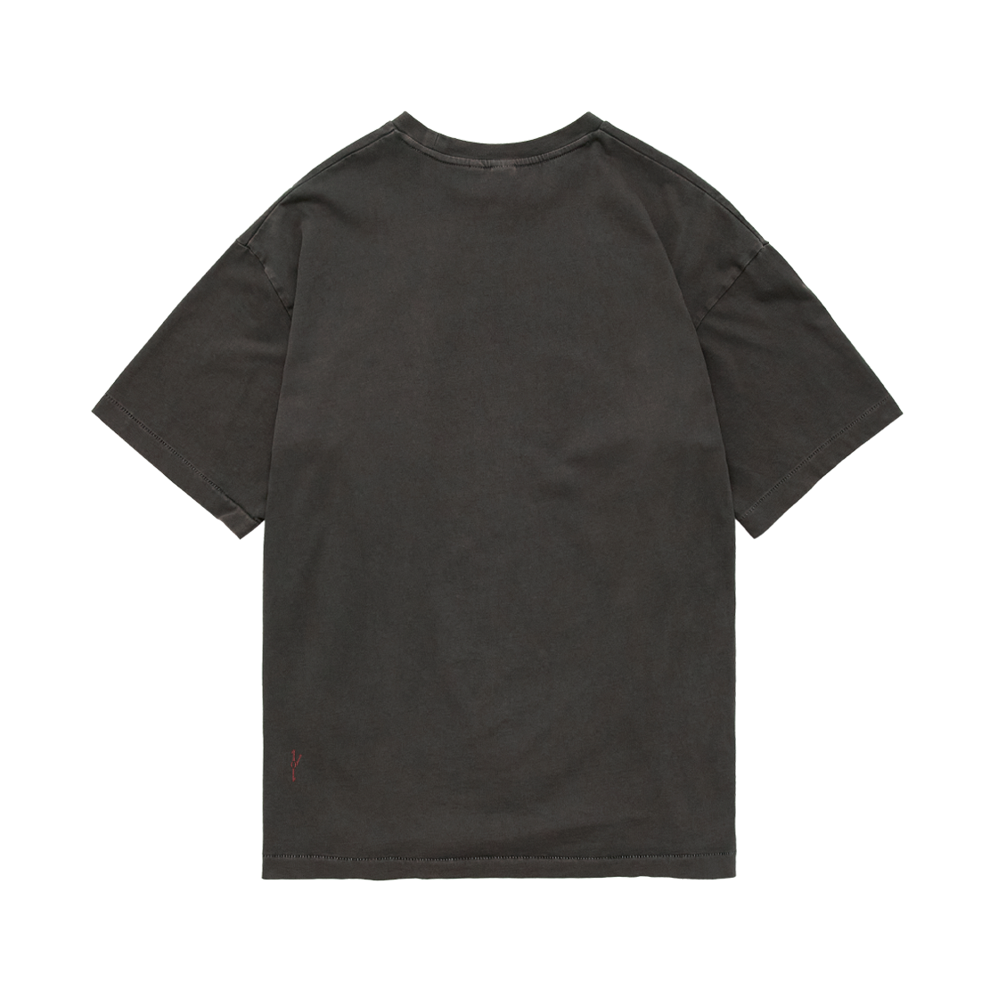Polyteru - 1011 1/2 Graphic T Shirt 'Cross Tee' Washed (Charcoal Brown) product image 2 | TRAB K-Fashion Australia