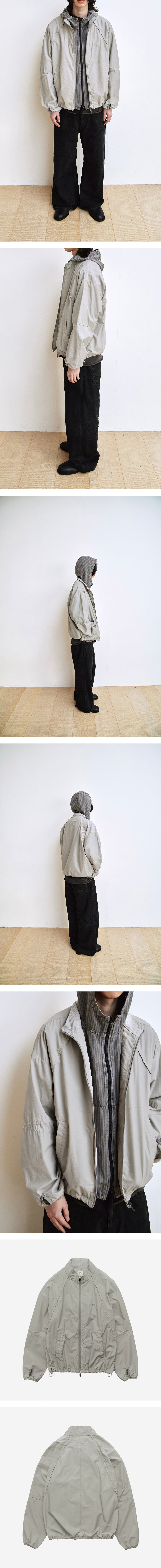 Polyteru - Block Blouson (Cream) product image 3 | TRAB K-Fashion Australia