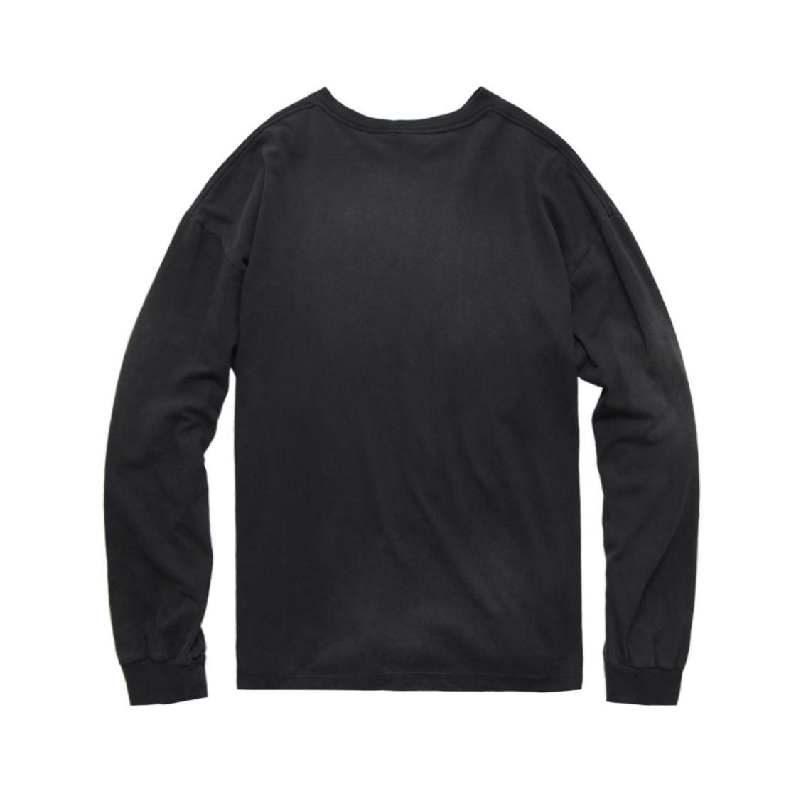 Polyteru - 1011 Lettering Muse Long Sleeve (Faded Black) product image 2 | TRAB K-Fashion Australia