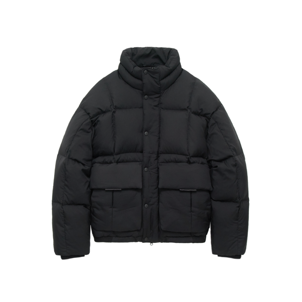 Polyteru - Volume Down Puffer Jacket (Black) product image 1 | TRAB K-Fashion Australia