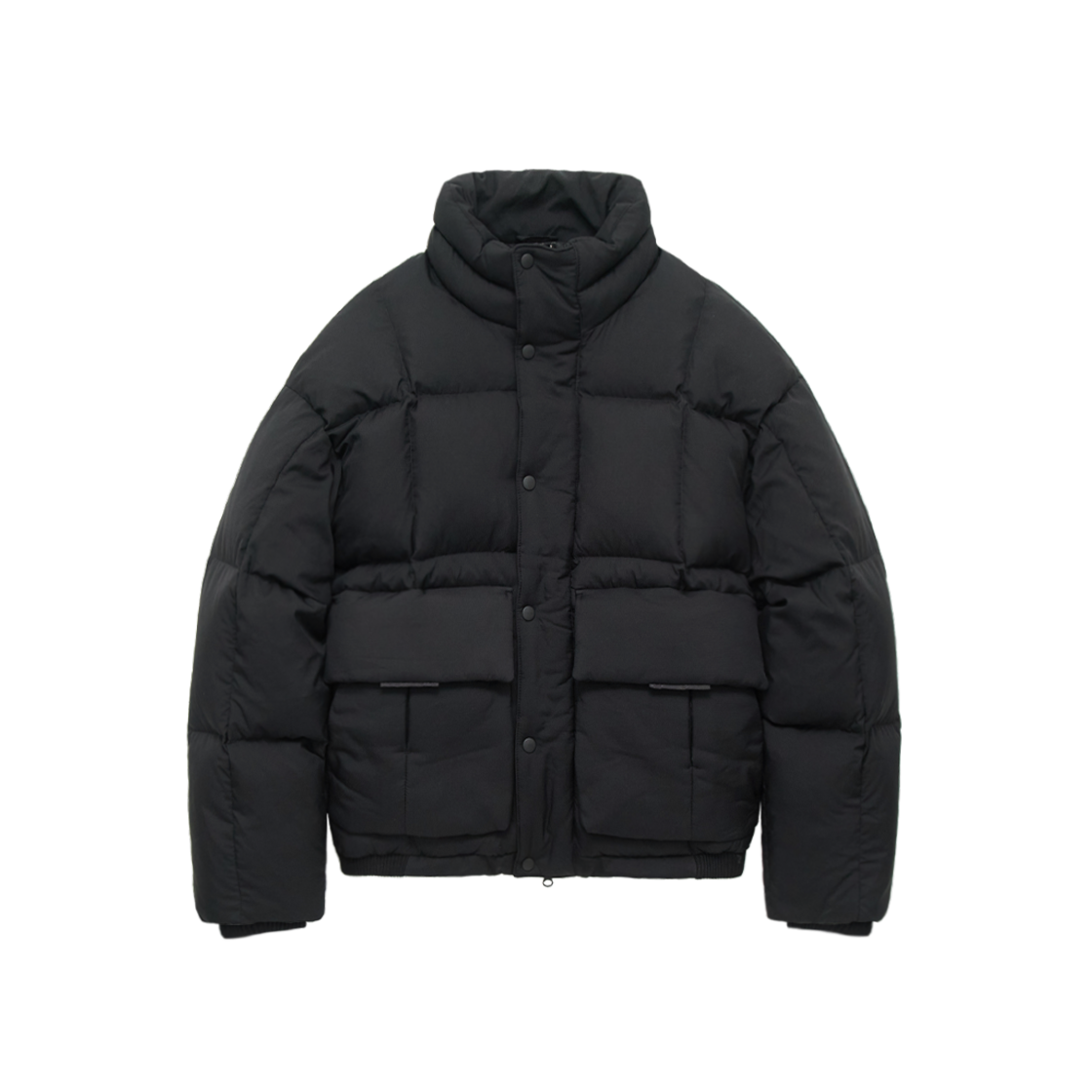 Polyteru - Volume Down Puffer Jacket (Black) product image 1 | TRAB K-Fashion Australia