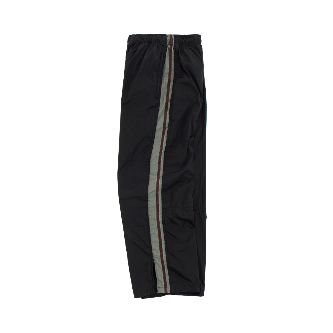Polyteru - Old School Track Pants (Black/Sage) product image 2 | TRAB K-Fashion Australia