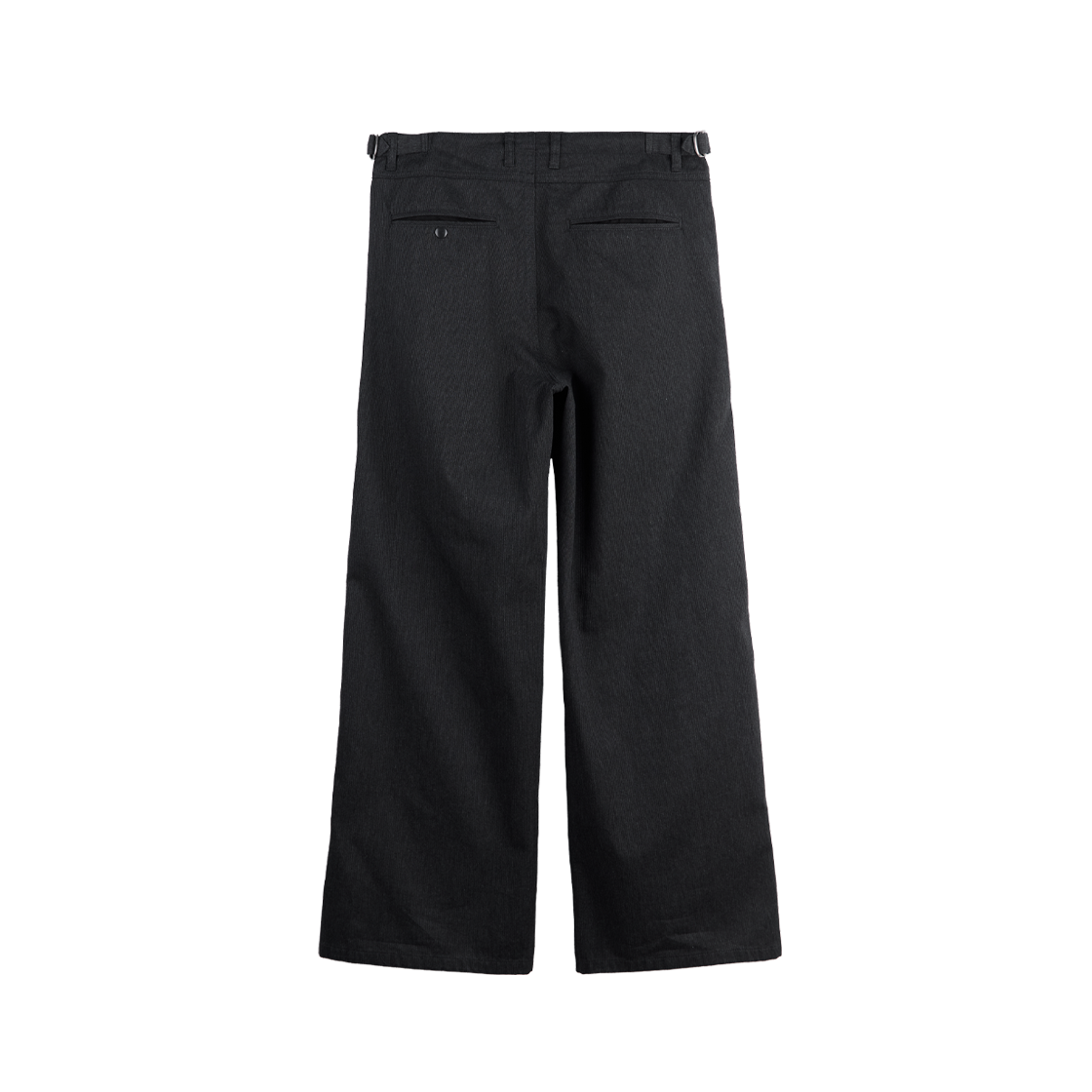 Polyteru - Textured Officer Pants 1.2v (Charcoal Striped) product image 2 | TRAB K-Fashion Australia