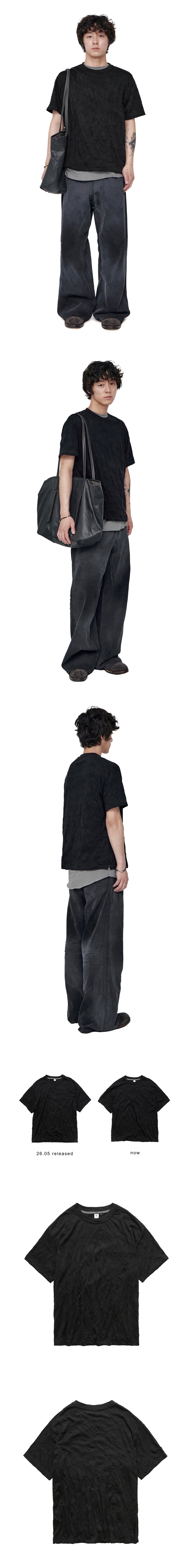 Polyteru - Creased (T-Shirt Black) product image 3 | TRAB K-Fashion Australia