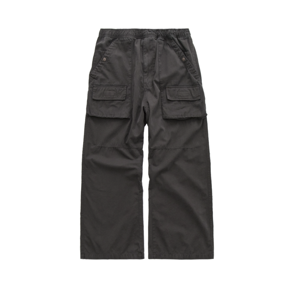 Polyteru - Front Cargo Pants (1.2v Charcoal) product image 1 | TRAB K-Fashion Australia