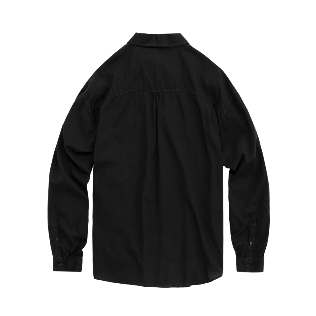 Polyteru - Loosed Tenco Western Shirts (Black) product image 2 | TRAB K-Fashion Australia