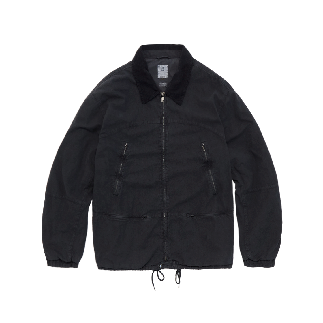 Polyteru - 5 Zip Jacket (Ink Black) product image 1 | TRAB K-Fashion Australia