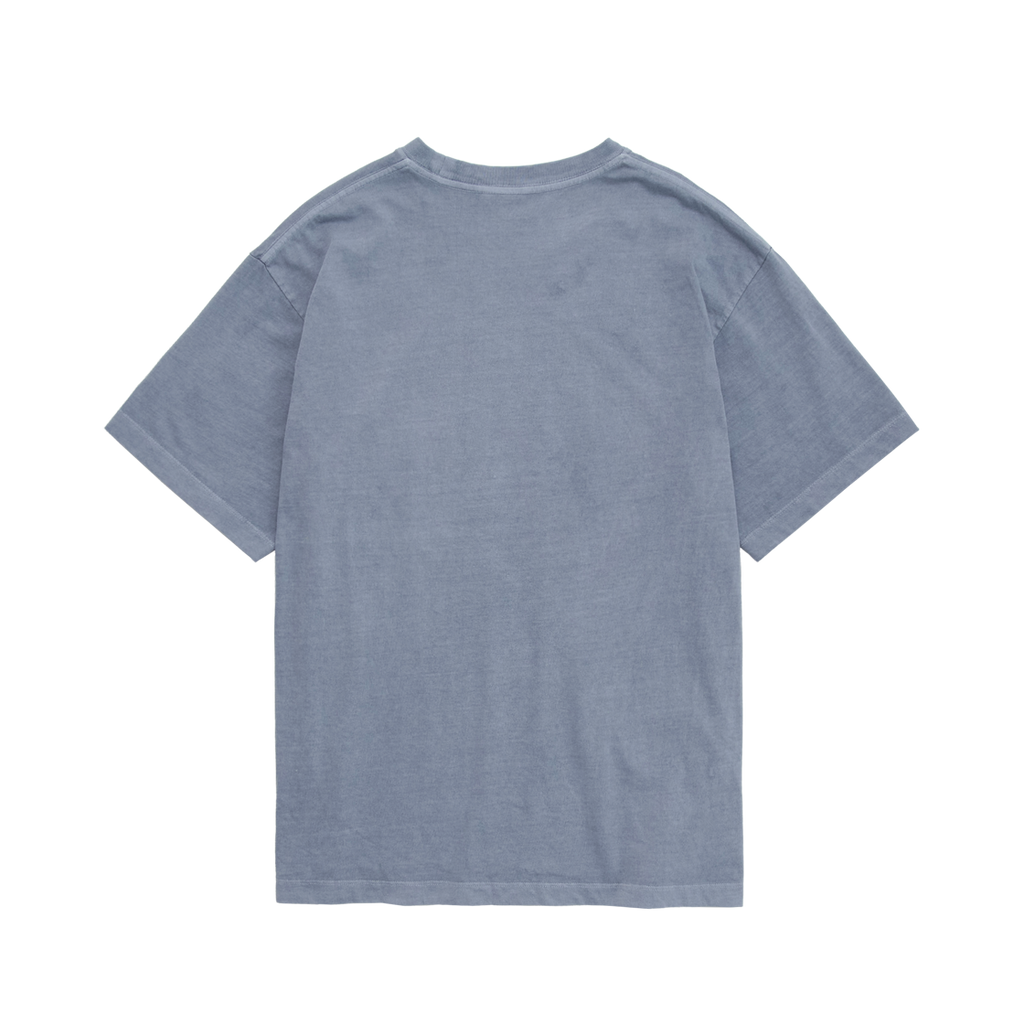 Polyteru - HANK Sad Skull 1/2 Tee (Blue) product image 2 | TRAB K-Fashion Australia