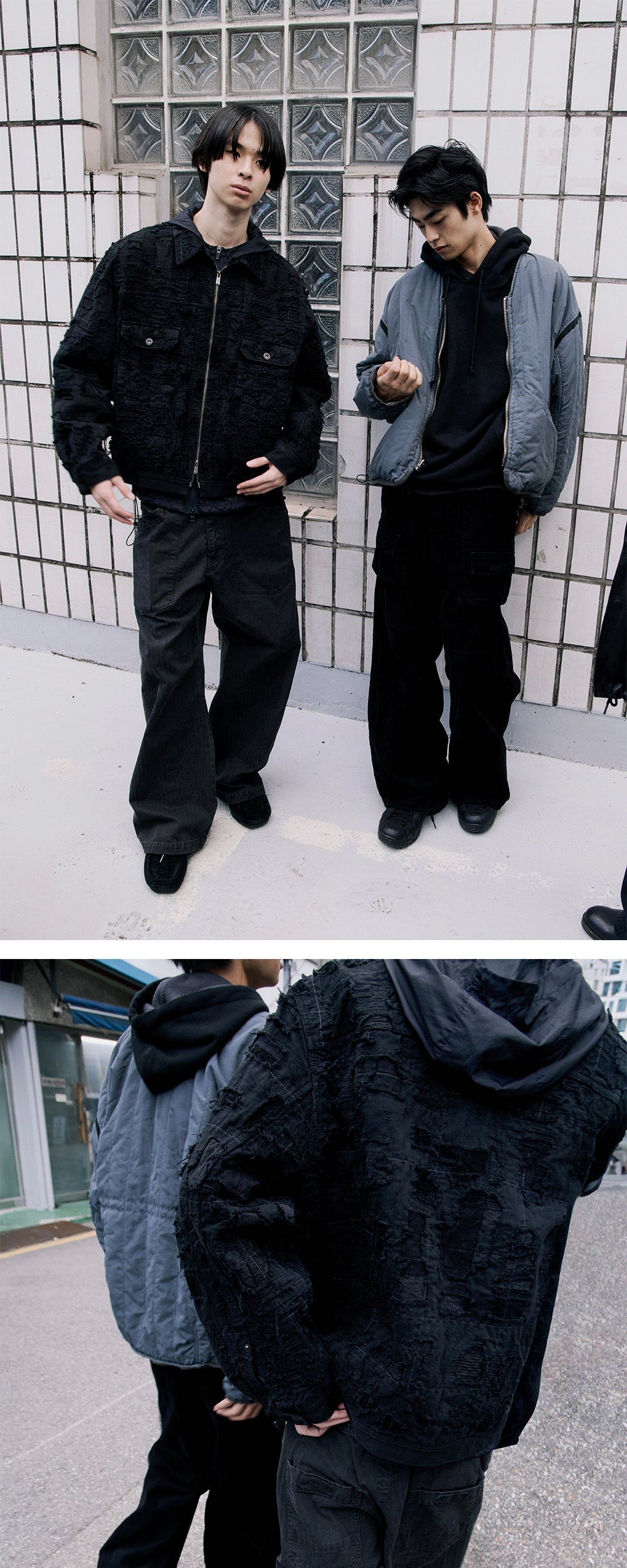 Polyteru - Full Boro Swing Top (Black) product image 3 | TRAB K-Fashion Australia