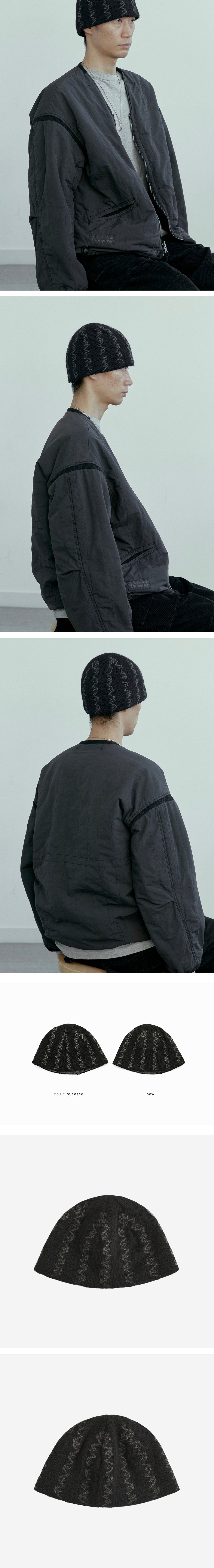 Polyteru - Knit Beanie (Light Ethnic) product image 4 | TRAB K-Fashion Australia