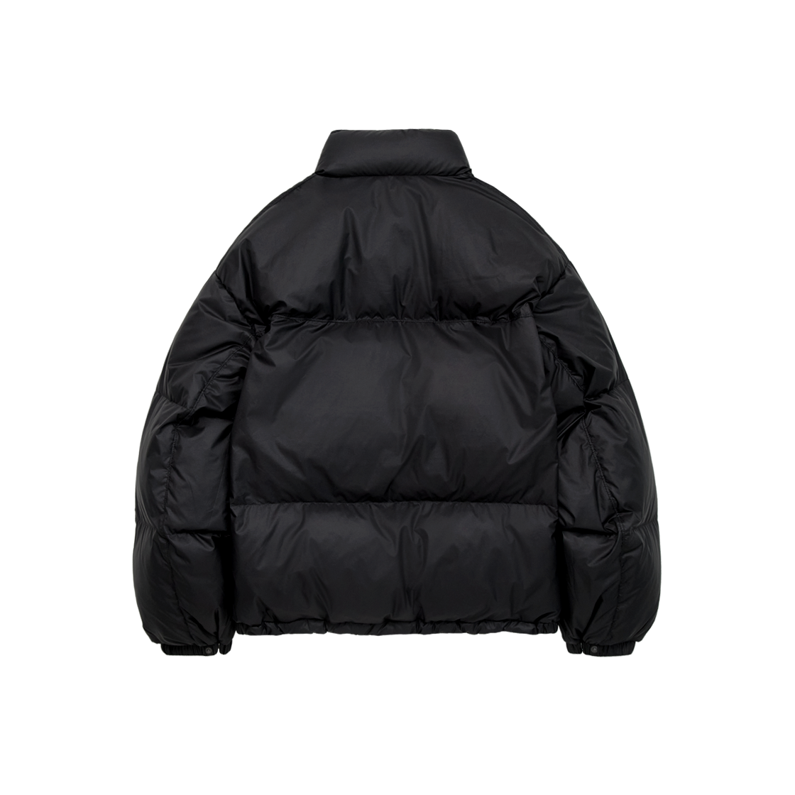 Polyteru - Button Puffer Jacket (Black) product image 2 | TRAB K-Fashion Australia