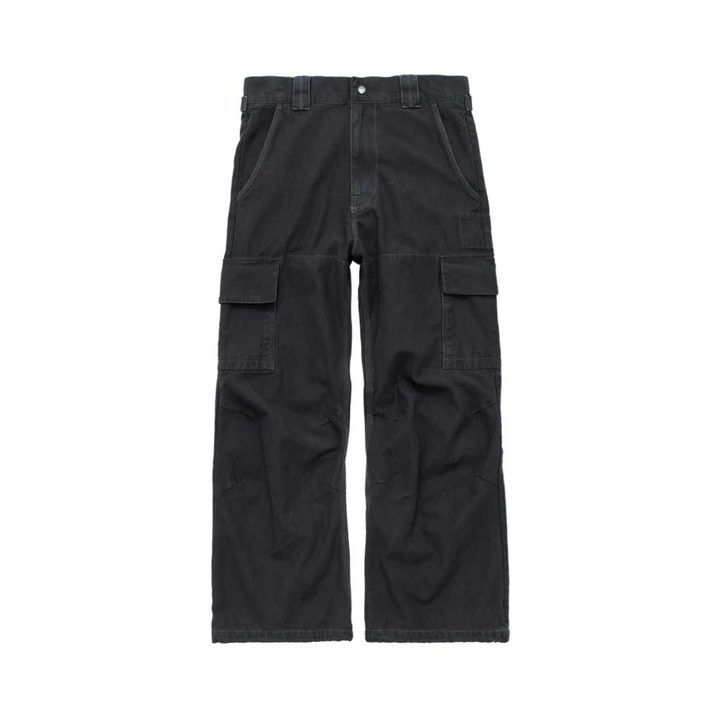 Polyteru - Loosed Cargo Pants (Washed Charcoal) product image 1 | TRAB K-Fashion Australia