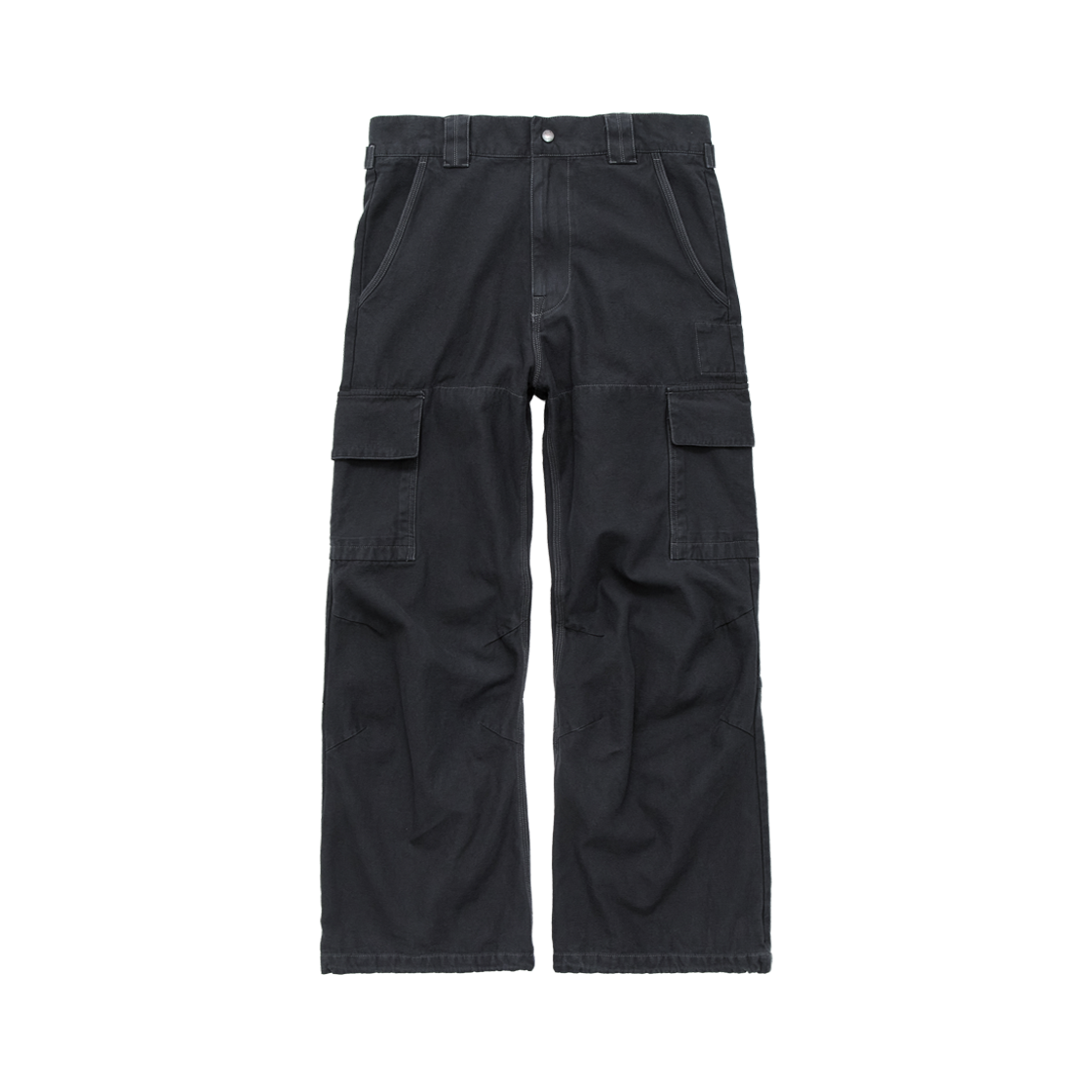 Polyteru - Loosed Cargo Pants (Washed Charcoal) product image 1 | TRAB K-Fashion Australia