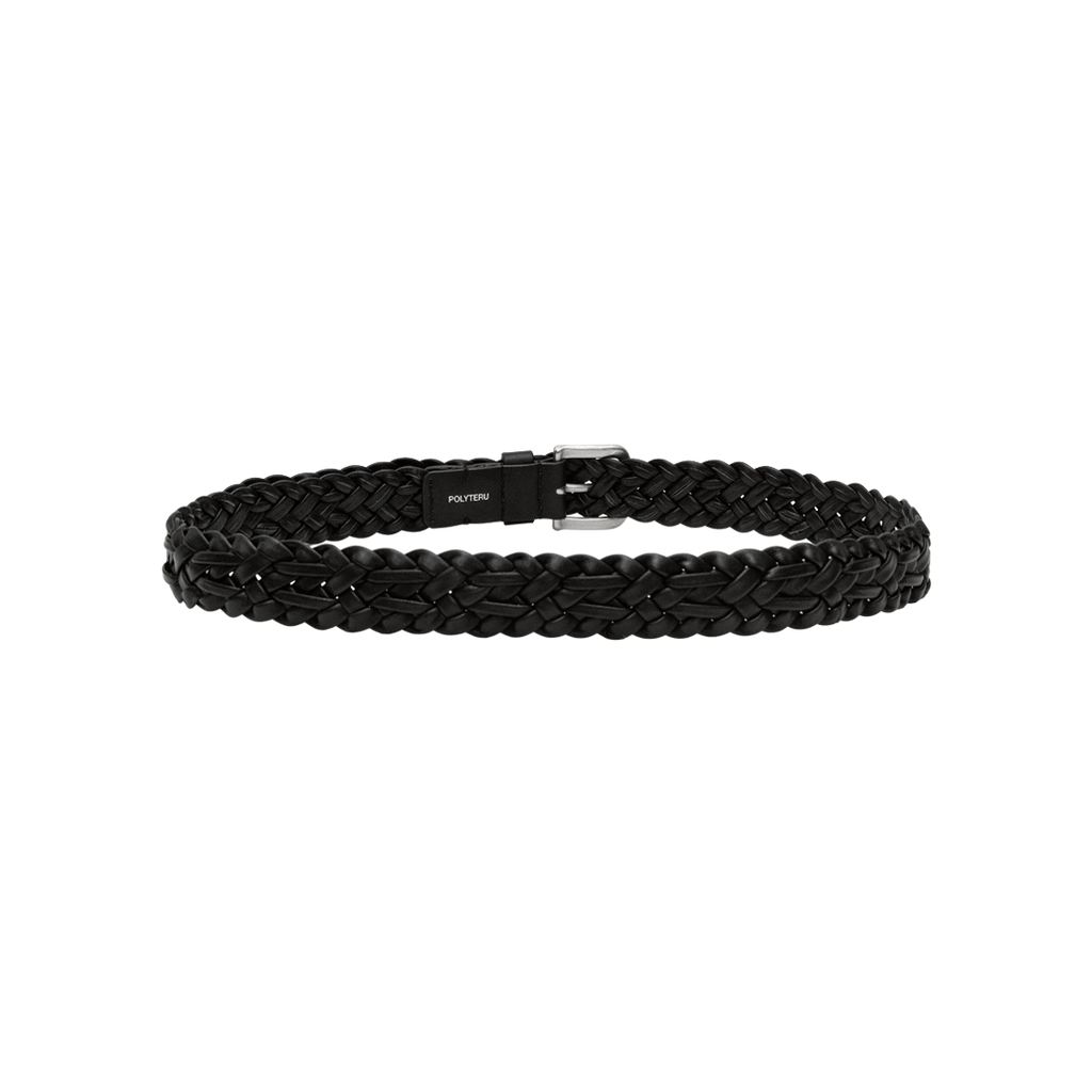 Polyteru - Braided Leather Belt (Black) product image 2 | TRAB K-Fashion Australia