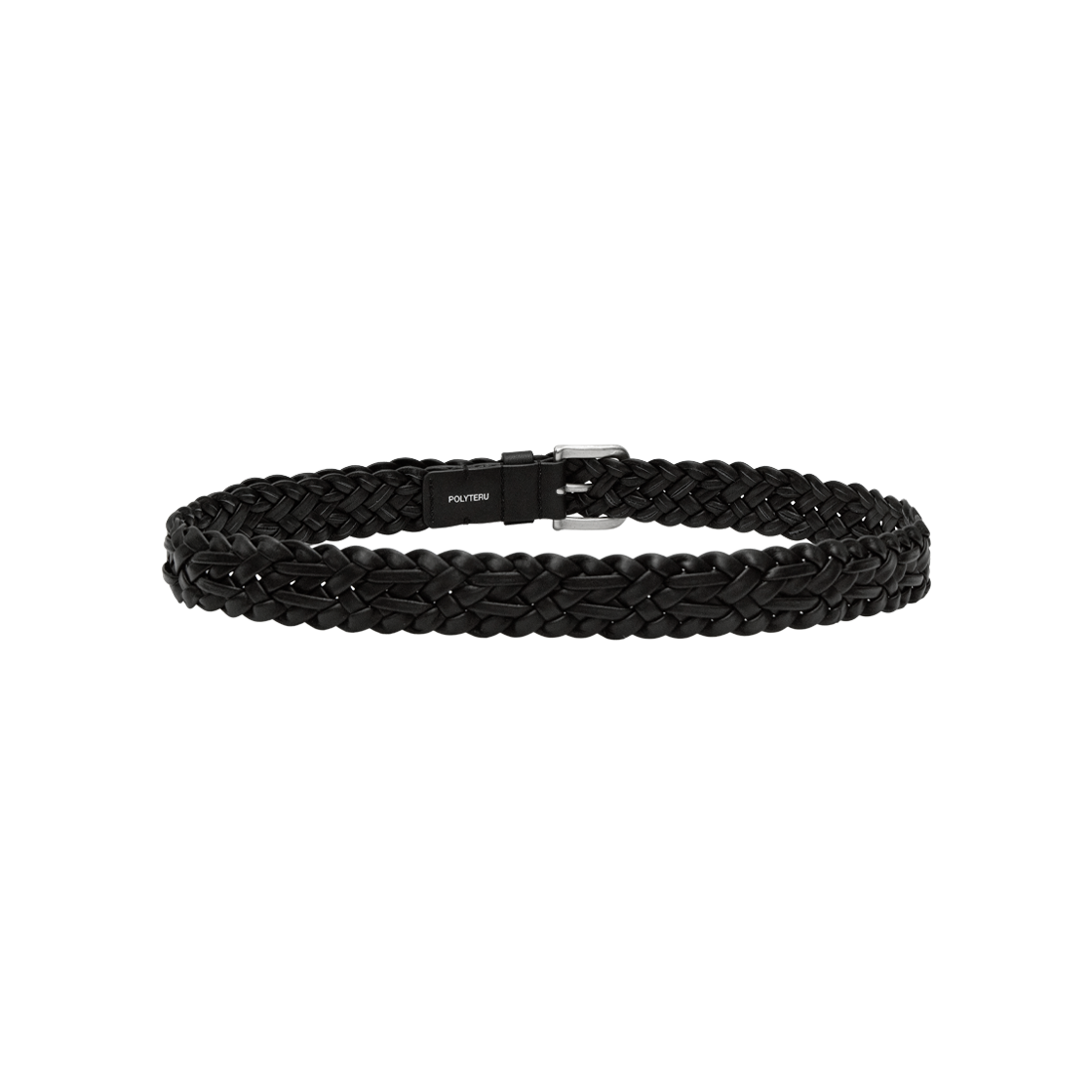 Polyteru - Braided Leather Belt (Black) product image 2 | TRAB K-Fashion Australia