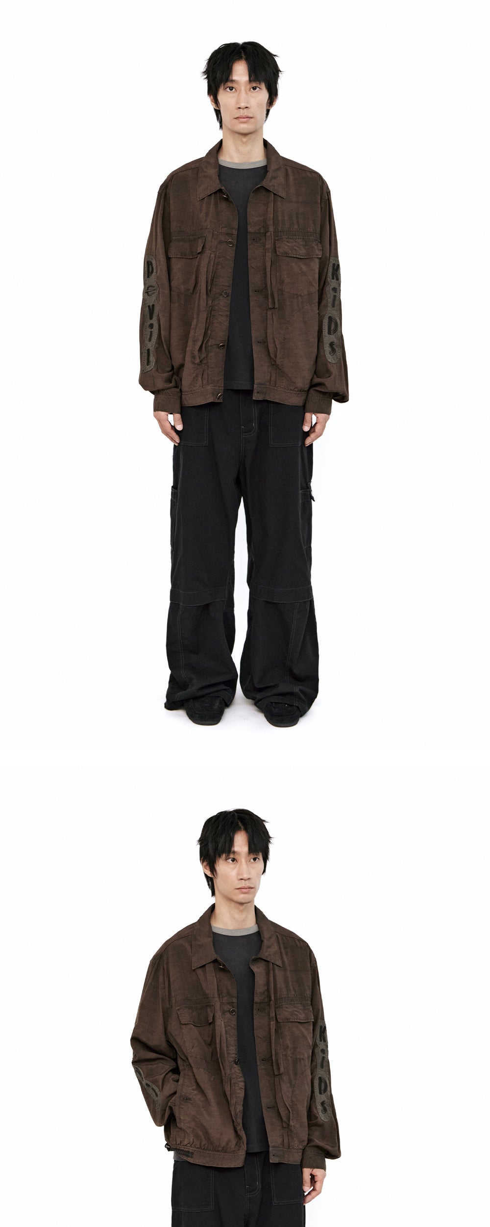 Polyteru - x Hot Stuff Rayon Trucker (Brown) product image 3 | TRAB K-Fashion Australia