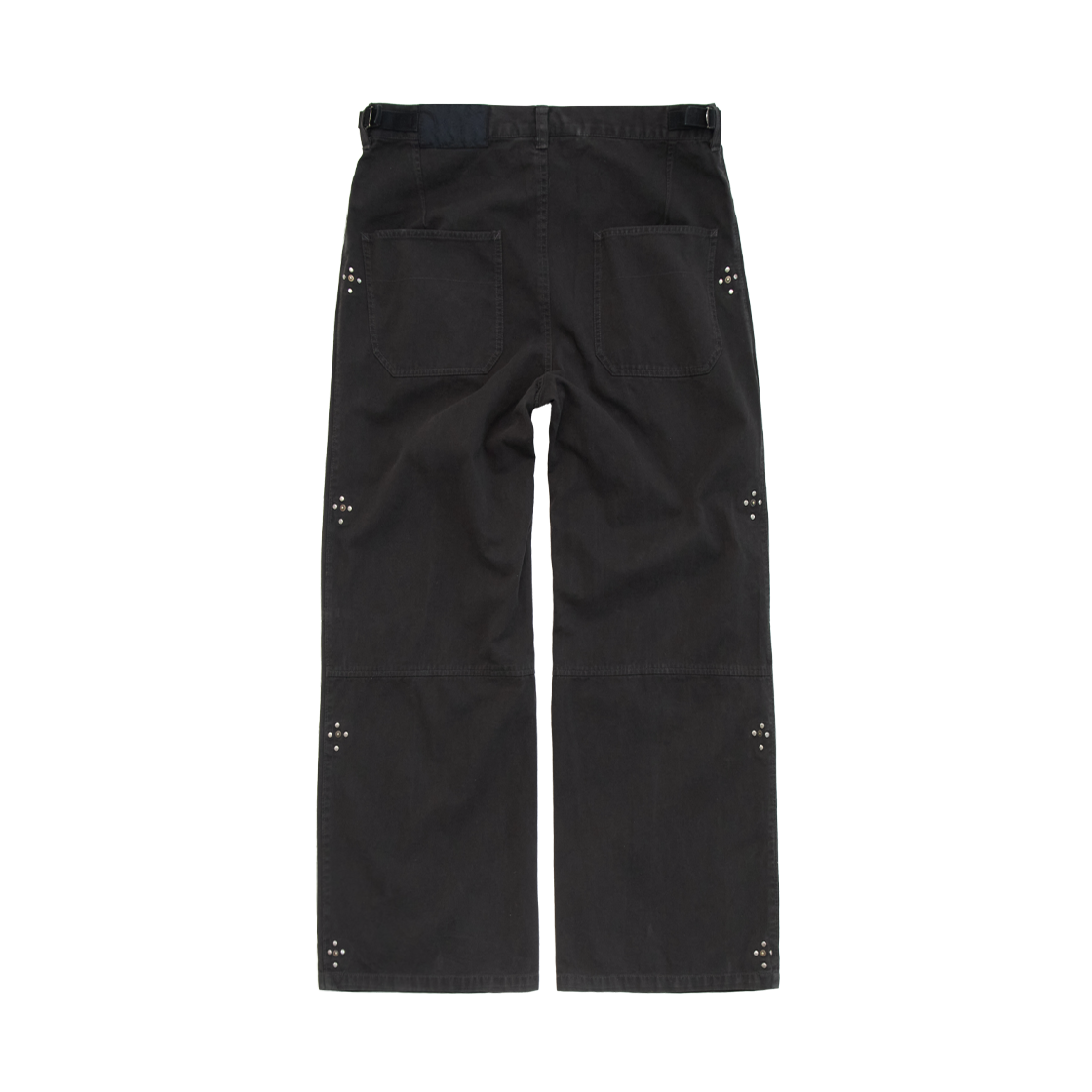 Polyteru - 1011 Gosima Pants Rivet Flowers (Vintage Charcoal) product image 3 | TRAB K-Fashion Australia