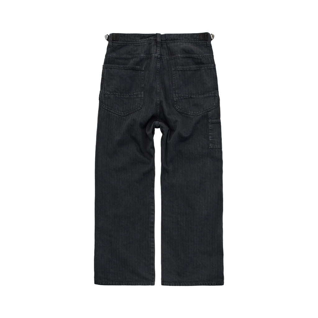 Polyteru - HBT Double Knee Pants (Ink Black) product image 2 | TRAB K-Fashion Australia