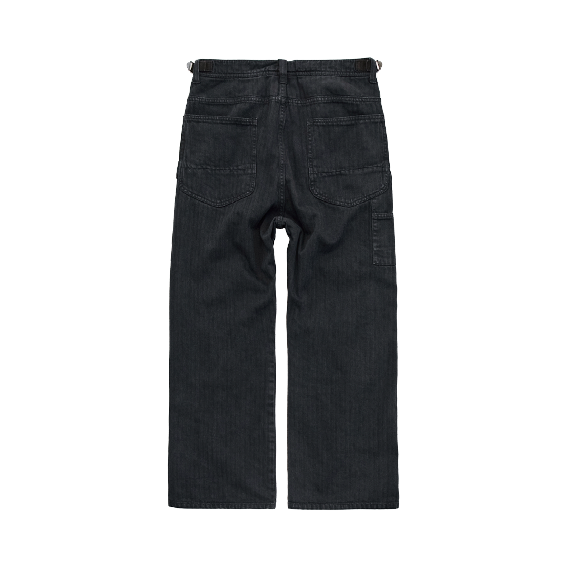 Polyteru - HBT Double Knee Pants (Ink Black) product image 2 | TRAB K-Fashion Australia