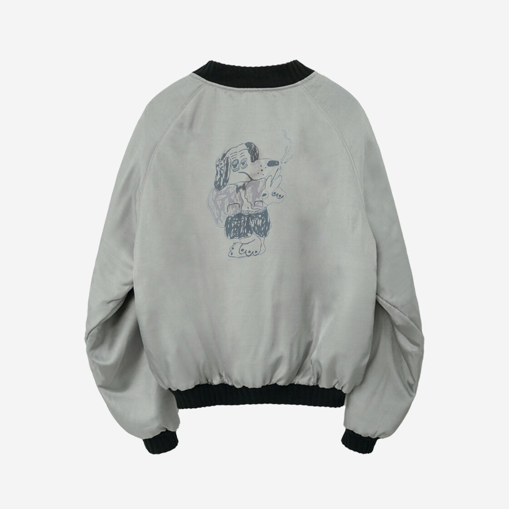 Polyteru - HANK Velvet Souvenir Jacket (Black) product image 4 | TRAB K-Fashion Australia