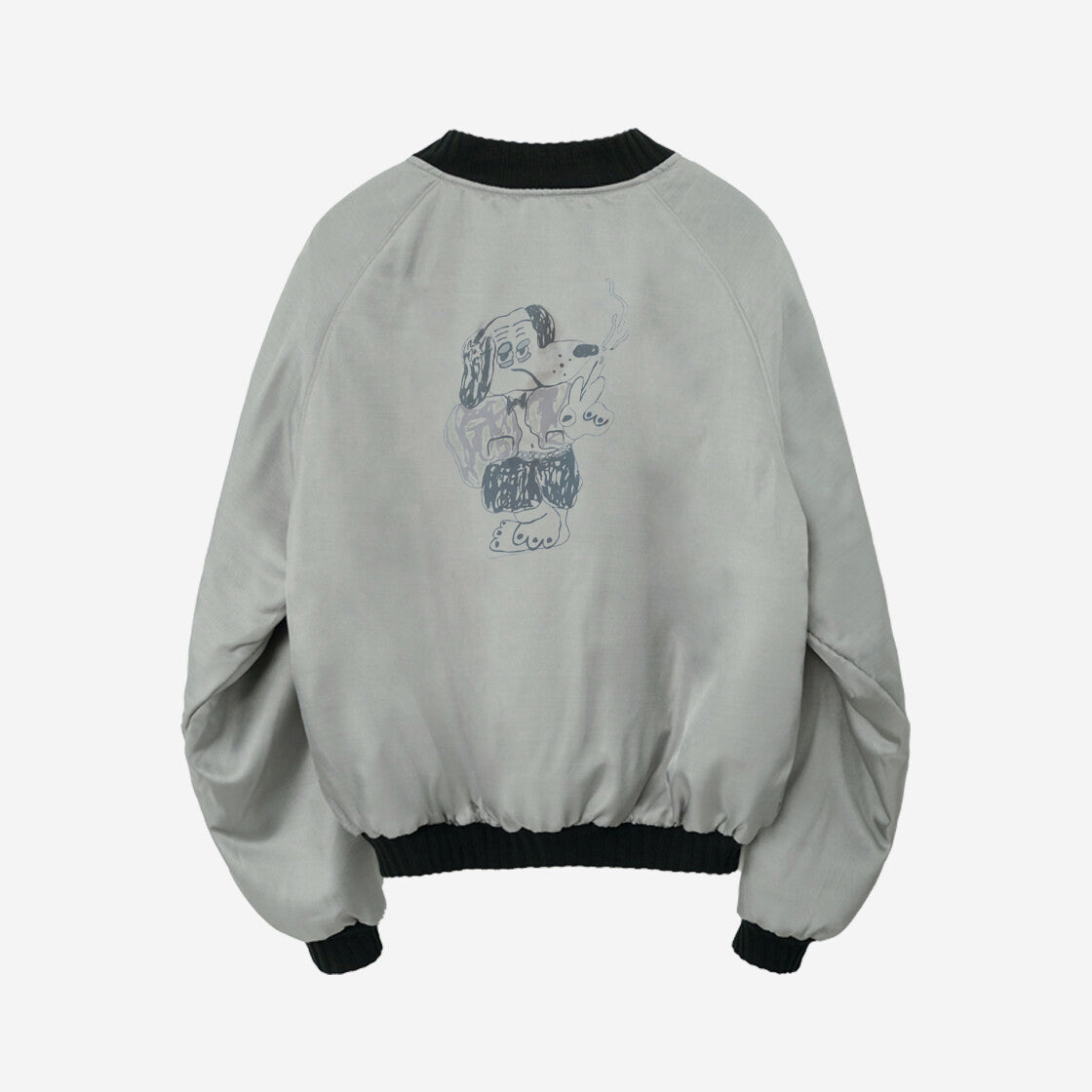 Polyteru - HANK Velvet Souvenir Jacket (Black) product image 4 | TRAB K-Fashion Australia