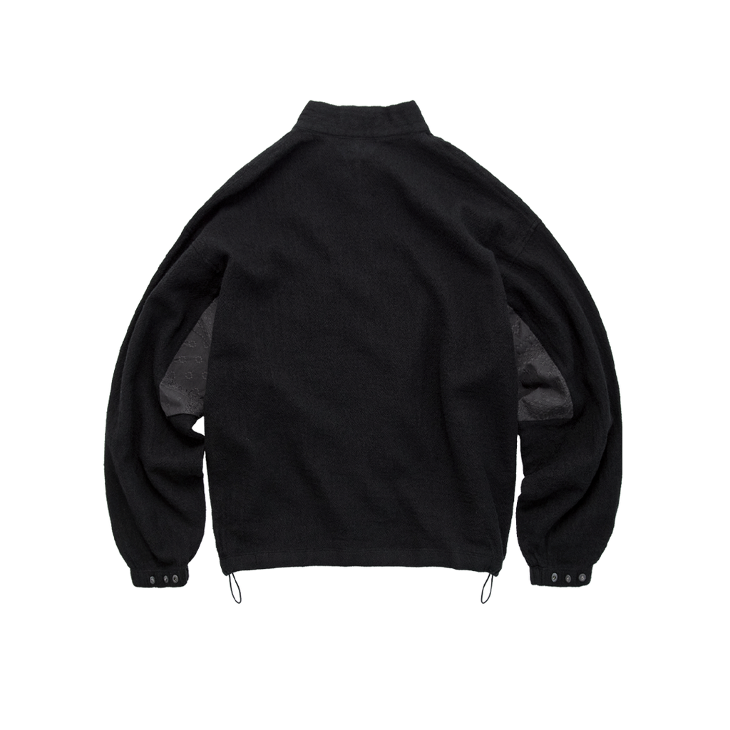 Polyteru - Boiled Wool Half (Zip Black) product image 2 | TRAB K-Fashion Australia