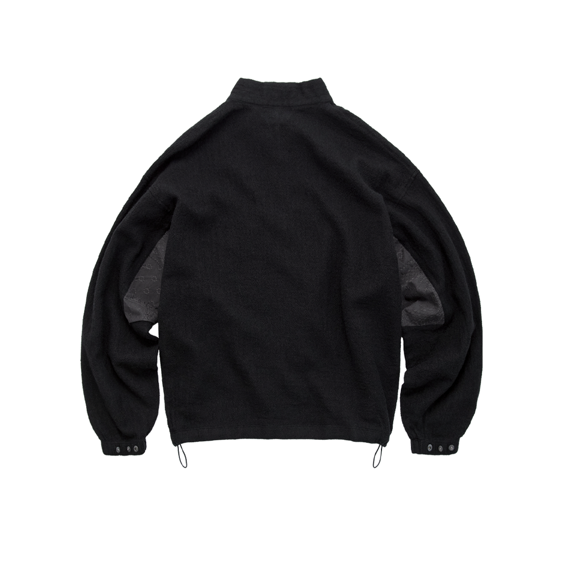 Polyteru - Boiled Wool Half (Zip Black) product image 2 | TRAB K-Fashion Australia