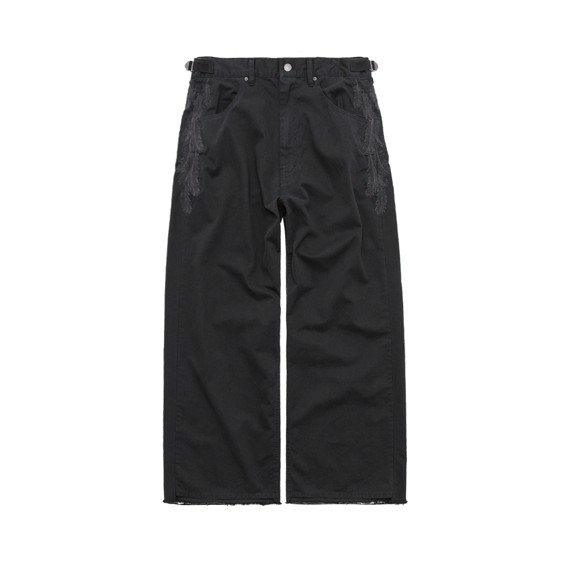 Polyteru - 1011 Feather Gosima Pants (Black) product image 1 | TRAB K-Fashion Australia
