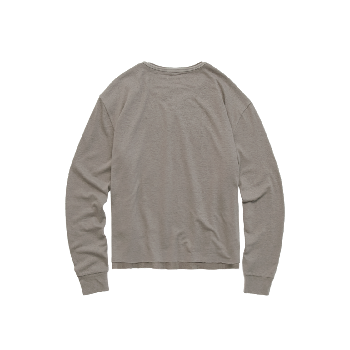 Polyteru - Root Neck Cropped Long Sleeves (Taupe) product image 2 | TRAB K-Fashion Australia