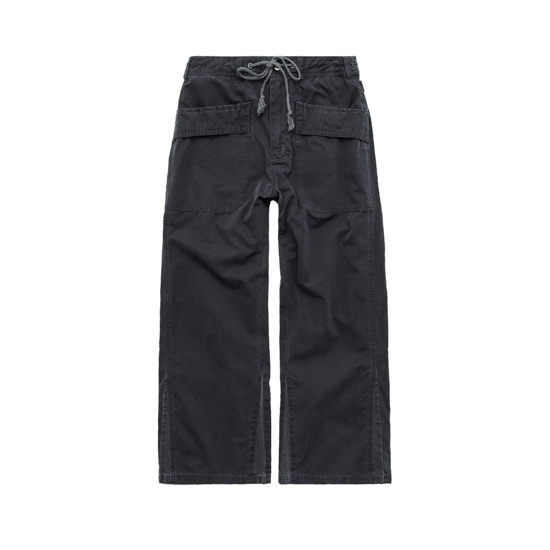 Polyteru - Para Pants Striped Dark (Charcoal Navy) product image 1 | TRAB K-Fashion Australia