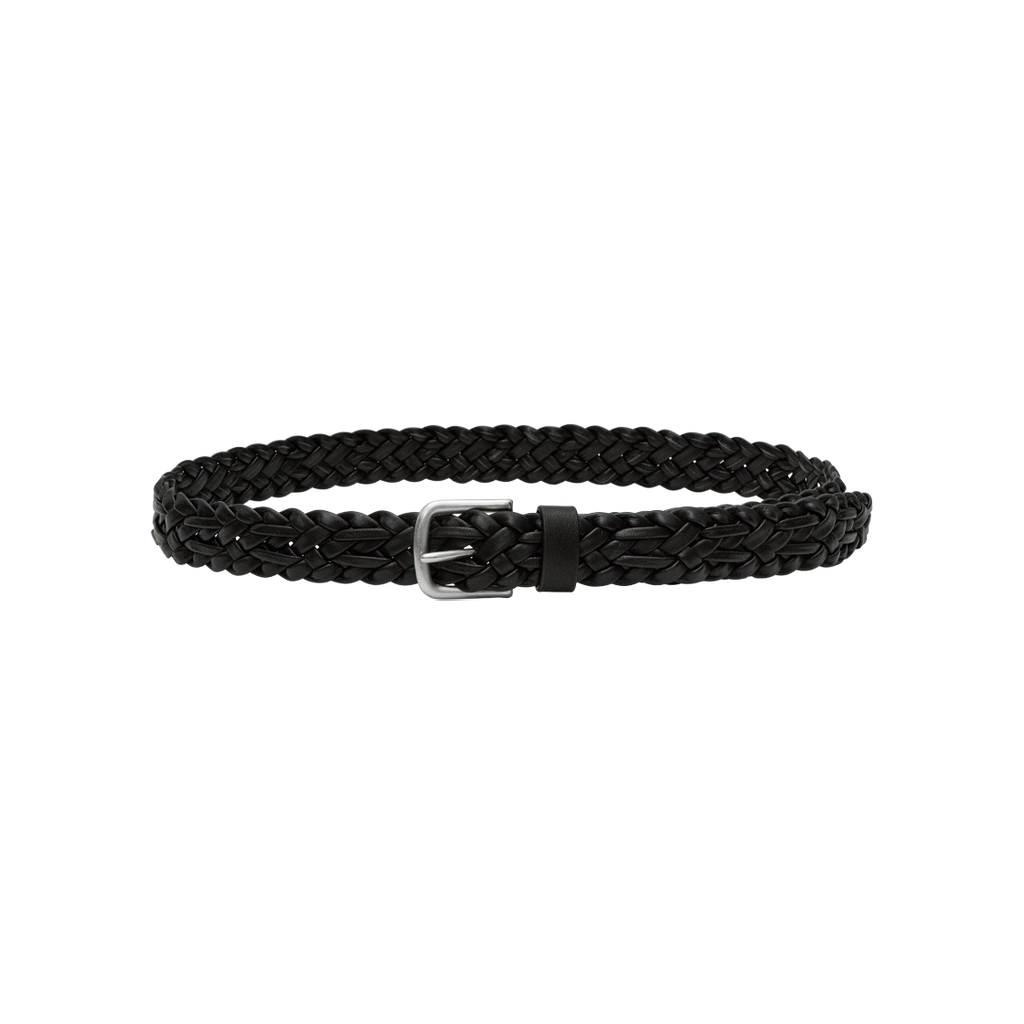Polyteru - Braided Leather Belt (Black) product image 1 | TRAB K-Fashion Australia