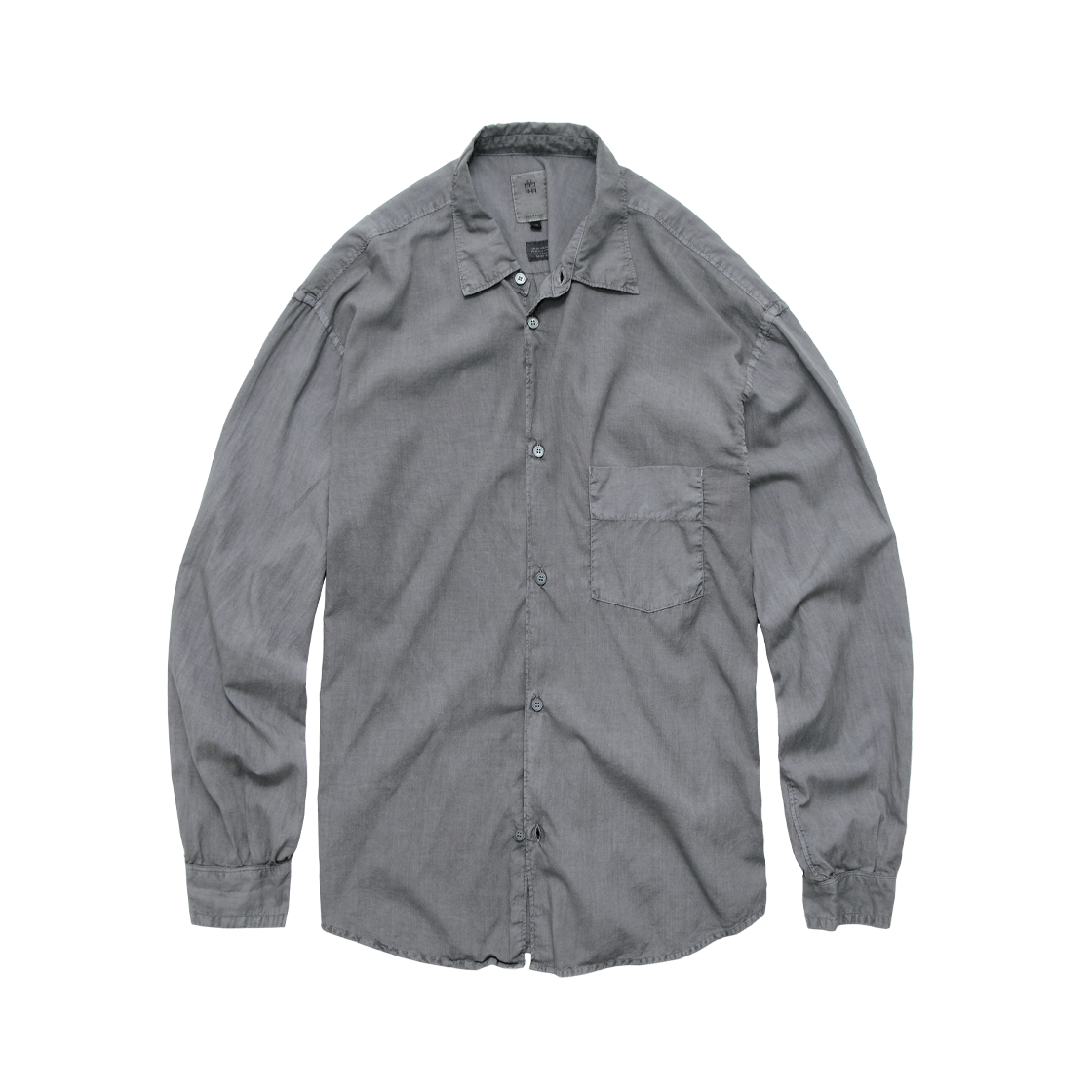 Polyteru - Tenco Loosed Shirt 2.0 (Mid Gray) product image 1 | TRAB K-Fashion Australia