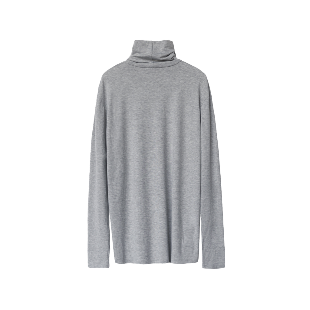Polyteru - Turtle Neck Sleeve (Melange Gray) product image 2 | TRAB K-Fashion Australia