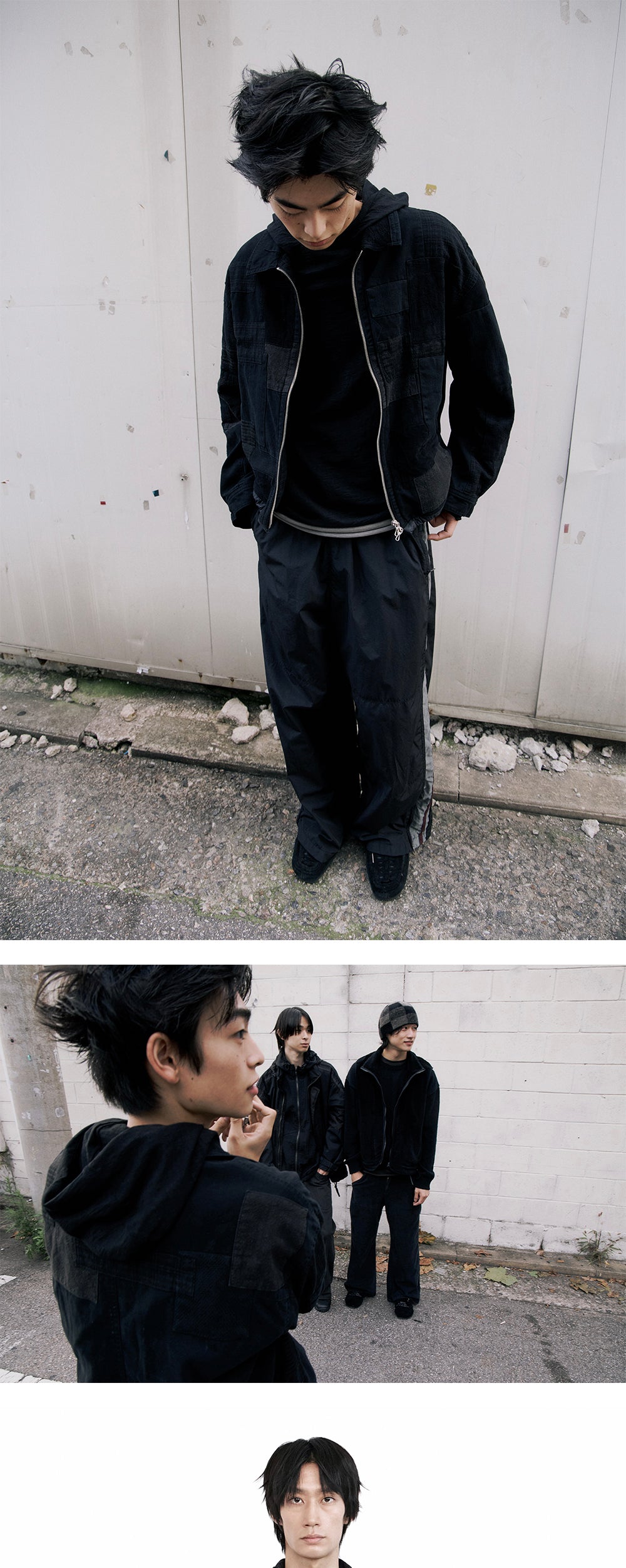 Polyteru - Patchwork Swing Top (Black) product image 3 | TRAB K-Fashion Australia