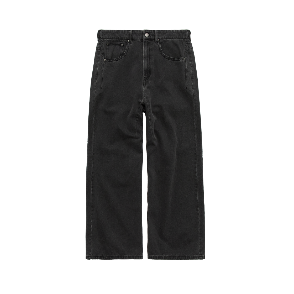 Polyteru - Loosed Uncoated (Jean Charcoal) product image 1 | TRAB K-Fashion Australia